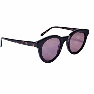 Madewell Halliday Sunglasses Raisin Tortoise Flash Mirrored Unisex